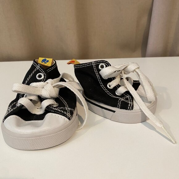 Build-A-Bear Black High Top Converse‎ Style Shoes for Plush Toys - Picture 2 of 5